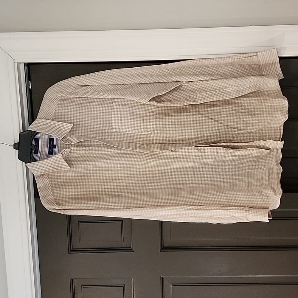 Alan Flusser men's Oxford shirt